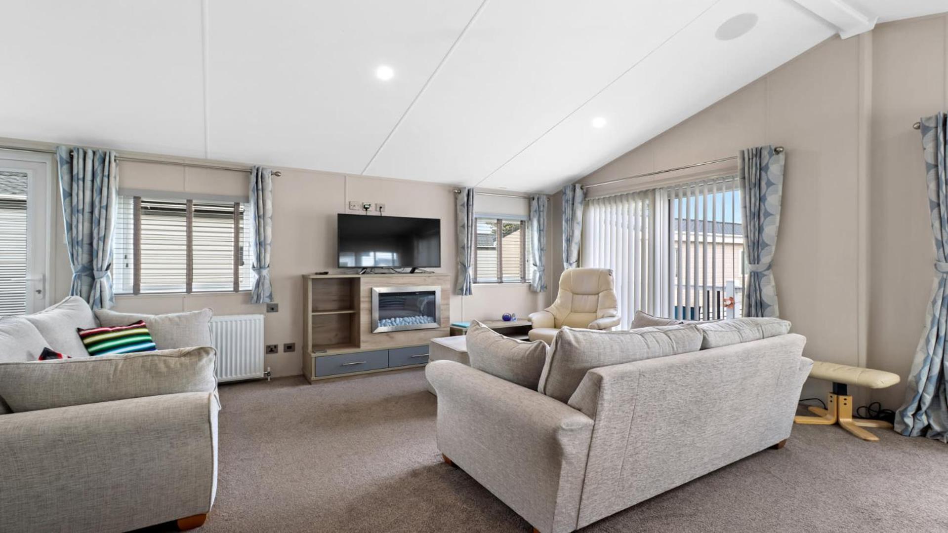 33 Beach Retreat Lodge Pevensey Bay Holiday Park Exterior foto