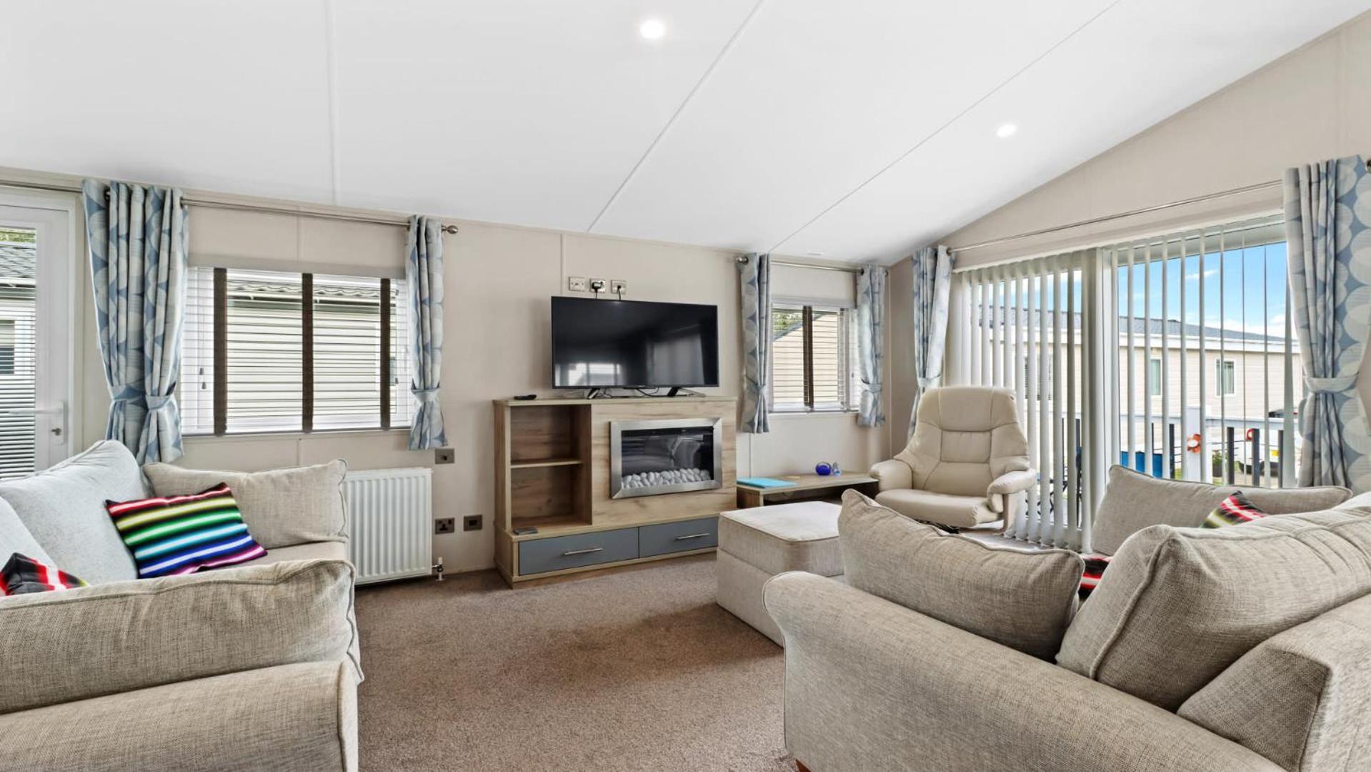 33 Beach Retreat Lodge Pevensey Bay Holiday Park Exterior foto
